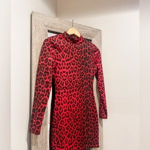 Bodycon  cheetah dress